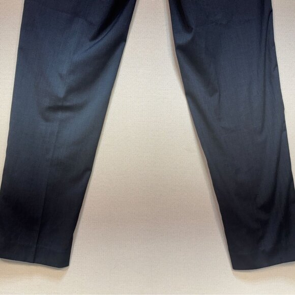 Combatant Gentlemen Mens Dress Pants Size 30x32 Black Wool Blend Formal Trousers - Picture 12 of 12